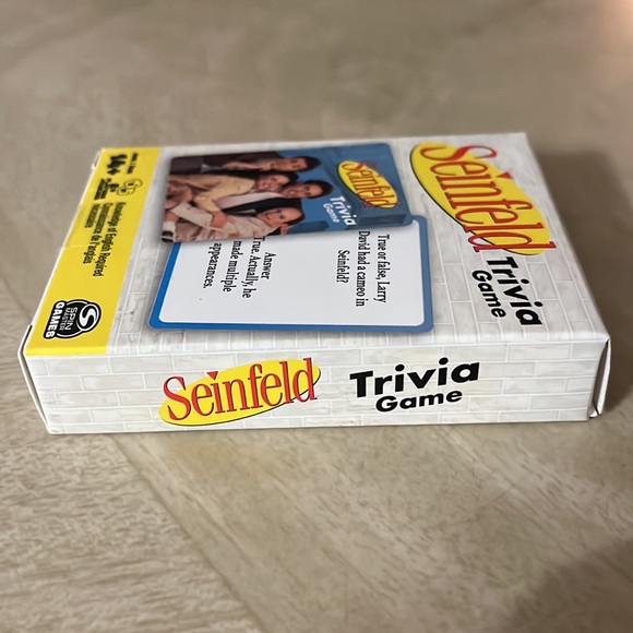 ❣️Seinfeld 90s Television TV Show Sitcom Trivia Card Game Friends Family Night❣️ - Picture 5 of 5